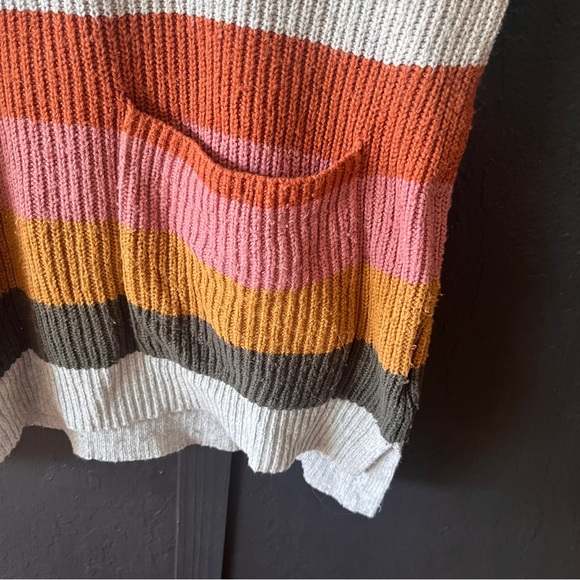 Madewell Striped Crew Neck Pocket Sweater - Picture 7 of 13